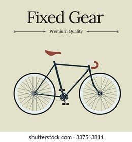 Fixed Gear Bicycle