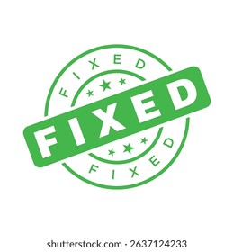 Fixed Letter Rubber Stamp Template Design