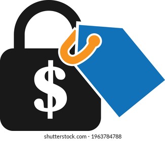 Fixed price icon, Fixed income icon with dollar sign