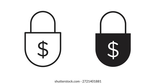 Icono de Precio fijo para la Plantilla. Conjunto de gráficos de Vector de iconos