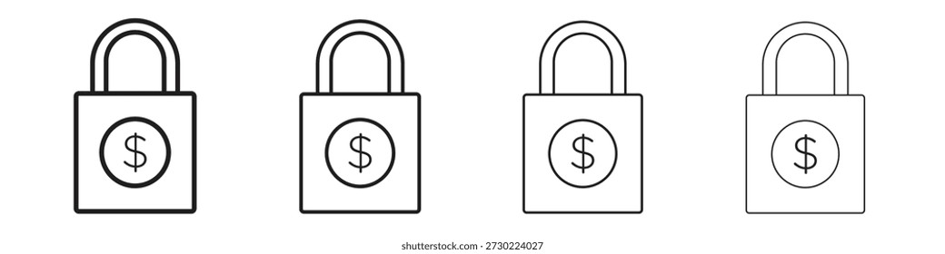 Fixed price icons Vector Logo Template Illustration Designs. Vector EPS 10.