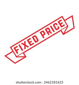Diseño de sello de goma de Precio fijo