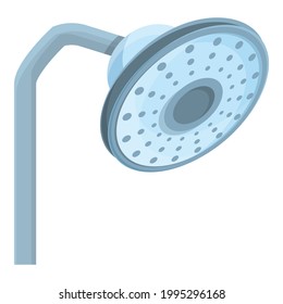 Fixed shower icon. Cartoon of Fixed shower vector icon for web design isolated on white background
