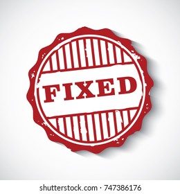fixed sign stamp