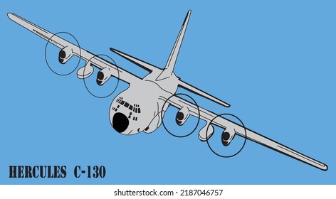Fixed Wing Aircraft C130 Aircraft Banking