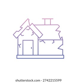 Fixer Upper icon clean and modern vector illustration