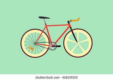 Fixie bicycle 