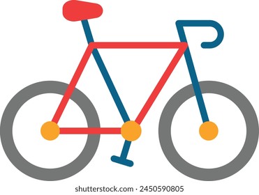 Fixie Vector Flat Icon Design Vector Flat Icon Design