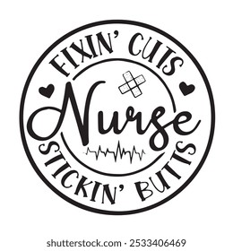 fixing cuts nurse sticking butts background inspirational positive quotes, motivational, typography, lettering design