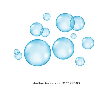 Soap Bubbles On White Background Stock Photo 358930079 | Shutterstock