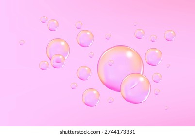 Burbujas aire y agua