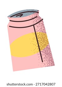 Garrafa de estanho de refrigerante espumante