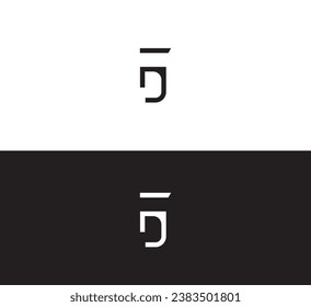 FJ, elementos de plantilla de diseño de logotipo de letras JF. Logo de la letra digital abstracta moderna.