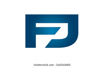 FJ linked letters logo icon
