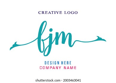 El logo de la inscripción FJM es sencillo, fácil de entender y con autoridad
