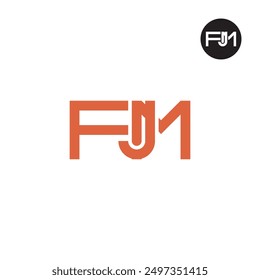 FJM Logo Letter Monogram Design