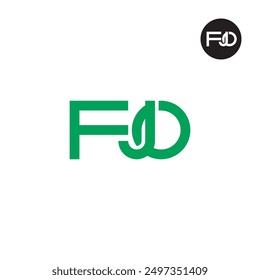 FJO Logo Letter Monogram Design