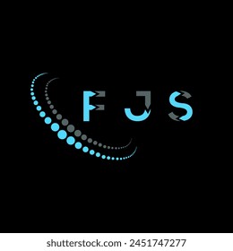 FJS letter logo abstract design. FJS unique design. FJS.
