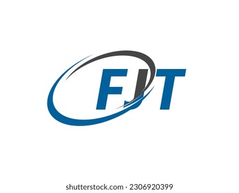 FJT-Brief kreatives, modernes, elegantes Logo-Design