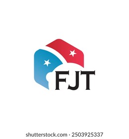 FJT letter logo design on white background. Creative  modern FJT letter logo design. Vector design.
Letters FJT, FJT logo  vector template.