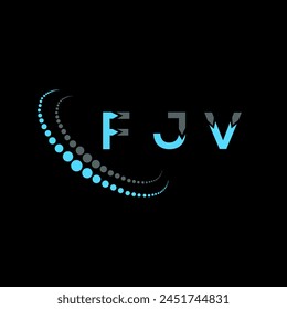 FJV letter logo abstract design. FJV unique design. FJV.
