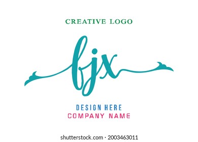 El logotipo de la inscripción de la FJX es sencillo, fácil de entender y autoritario
