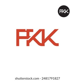FKK Logo Letter Monogram Design