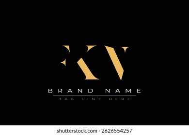 FKN abstract letter logo design. This logo is designed by three abstract letters.