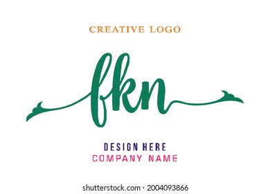 El logotipo de la inscripción de la FKN es sencillo, fácil de entender y con autoridad