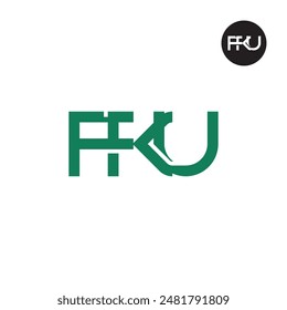 FKU Logo Letra Monograma Diseño
