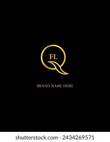 Diseño de logotipo de la letra FL para su negocio