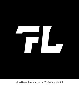 FL Letter logo icon design elements
