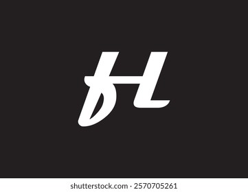 FL letter logo and initial logo design
