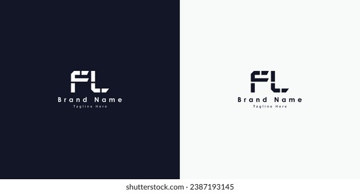 FL Letters vector logo design