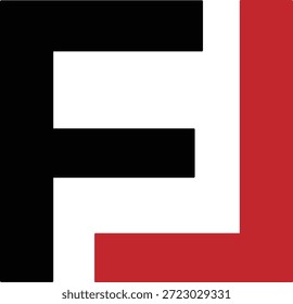 Design do logotipo FL. Design do logotipo LF. Design do logotipo da marca. Design de logotipo popular