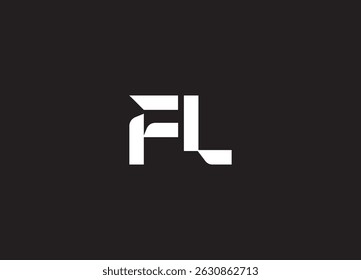 FL logo desing and monogram logo
