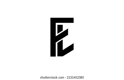 FL-Logo-Briefdesign-Vektorgrafik