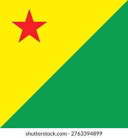 Flag of Acre - square variant