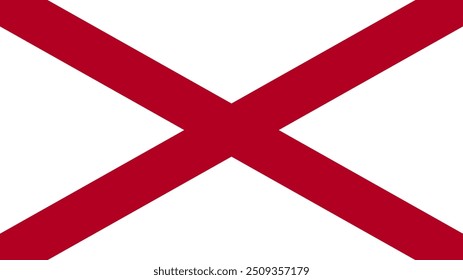 Bandera de Alabama, Alabama Bandera