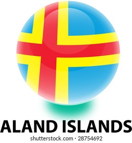 Orgullo de las islas de Bandera Aland