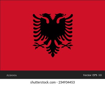 Flag of Albania