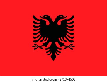 Flag of Albania