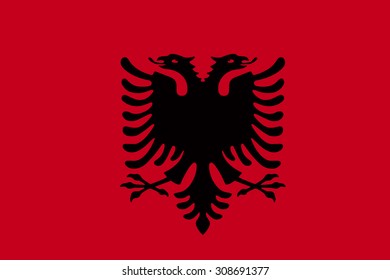Flag of Albania