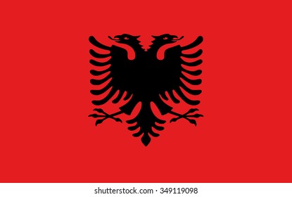 Flag of Albania
