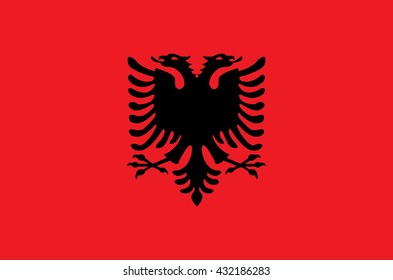 Flag of Albania
