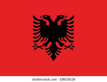 Flag of Albania - Proper Dimensions