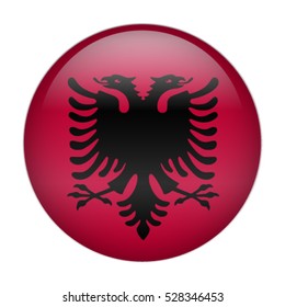 Flag of Albania vector illustration