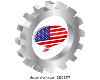 Flagge Amerikas