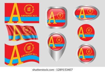 Flag of Amherst, New York