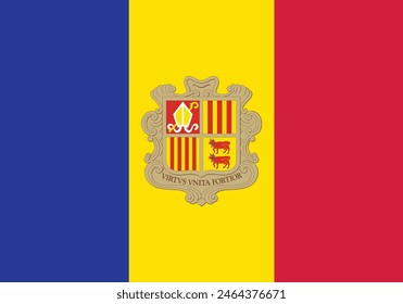 Flag of Andorra - Andorra flag